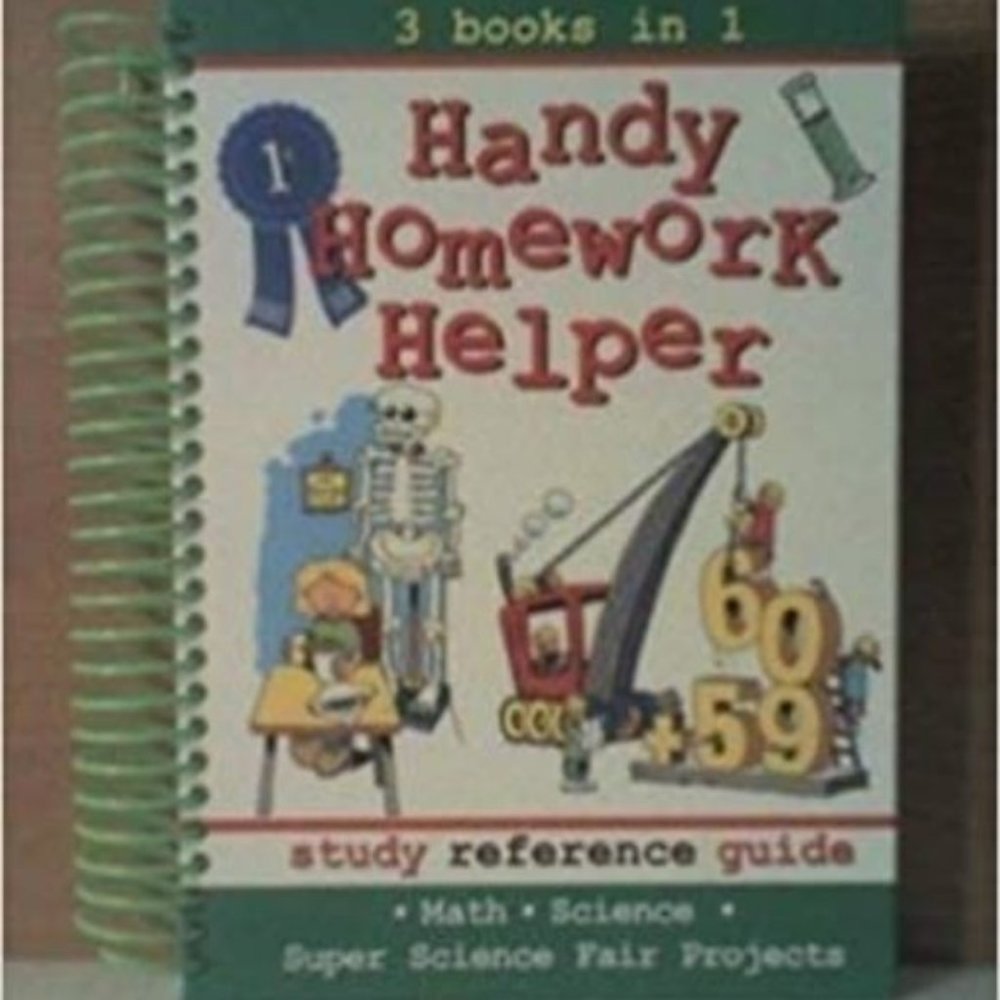 HOST PICK!! Handy Homework Helper (3 Books in 1)